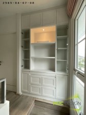 ตู้เสื้อผ้าบิ้วอิน,บิ้วอินตู้เสื้อผ้า,เฟอร์นิเจอร์บิ้วอิน,เฟอร์นิเจอร์,บิ้วอิน,บิวท์อิน,ชุดทีวีบิ้วอิน,บ้านเดี่ยว,ตู้เสื้อผ้า,โต๊ะแป้ง,เตียงบิ้วอิน,เตียงนอน,กรุระแนงไม้,งานกรุผนัง,กรุผนัง,ครัวบิ้วอิน,บิ้วอินครัว,บิ้วห้องครัว,วิลาจิโอ้ประชาอุทิศ90